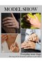 Gold Rings for Women, Stackable Rings 18K Gold Plated Interlocking Ring Stack Set Gold Silver Mixed - 3