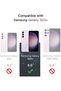 Privacy Screen Protector for Samsung Galaxy S23 Plus, 2+2 Pack - 3