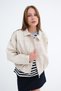 Suede Bomber Jacket C3562 - 4