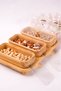 3-Piece Bamboo Rectangular Breakfast & Snack Set - 8