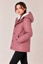 Premium Faux Leather Winter Coat with Fur-Lined Hood for Girls - 3