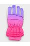 Girls'/Boys' Color-Blocked, Fur-Lined, Non-Slip, Water-Repellent Snow and Winter Gloves for Ages 9–15 - 2