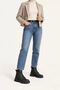 Women's Black Leather Winter Boots with Thick Soles, Everyday Style, Tr01Mk05E.