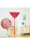 Boho String Door Curtain for Doorway, WineRed, 39"W × 110"L, 1 Panel - 3