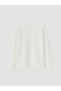 Alita City White Textured Girls' T-Shirt with a Difference - 3