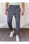 Cotton Jogger Pants with Chain and Ankle Zip Detail - 2
