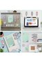 Otters Theme Sticky Notes Set, Blackboard Self-Stick Note Pads, Self-Adhesive Writing Memo Pages Bac - 5