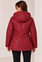 Premium Faux Leather Winter Coat with Fur-Lined Hood for Girls - 8