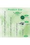 Stackable Plant Support Stakes and Adjustable Circular Trellis for Climbing Plants, Garden Accessori - 7