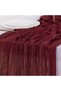 Cheesecloth Table Runner Fall Boho Wedding Birthday Party Home Decor - 6