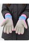 Girls'/Boys' Color-Blocked, Fur-Lined, Non-Slip, Water-Repellent Snow and Winter Gloves for Ages 9–15 - 4