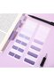300Pcs Sticky Index Bookmarks, Gradient Repositionable Page Tabs, Notebook File Classification Tabs - 7