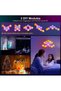 6pcs Smart Triangle LED Light Panels DIY Triangle Wall Sconce,App and Remote Control to Control The - 5