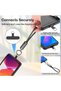 كابل USB C إلى USB C، 20 سم/0.6 قدم، محمول وصغير الحجم، شحن سريع 60 واط ونقل البيانات - 5
