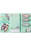Otters Theme Sticky Notes Set, Blackboard Self-Stick Note Pads, Self-Adhesive Writing Memo Pages Bac