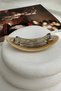 France Handmade Bone Oval Automatic Hair Clip (9 cm) - 4