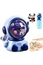 Astronaut Manually Operates a Pencil Sharpener, Pencil Sharpener with a Collection Container, Childr