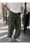 Khaki Camouflage Baggy Jeans WE-5149 - 3
