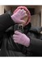 Women's Soft Textured Plush Gloves - 2
