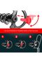 Triple Flanged Earpiece, Comfortable Silicone Earmould Earbud Earplug - Black, Medium, 4 Pair - 6