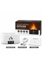Flame Aroma Diffuser with Simulated Flame Light Effect, Essential Oil Diffuser and Cool Mist Humidifier, 2 Levels, Portable Aromatherapy Diffuser for Bedroom, Home and Office - 8