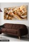 White Elegant Flower in a Gold Vase, Single-Piece Unlit Canvas - Canvas Painting - 3