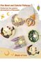 Ramadan Eid String Light- 9.8ft 20LEDs Panited Eid Moon Star Kerosene Lantern Lamp Mubarak Islam 5 P - 3