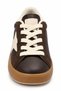 Unisex Rubber Sole, Lace-Up Casual Sneakers for Girls and Boys with Star Details - 3