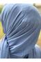 Combed Cotton Shawl Plain Silver - 4