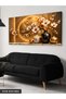 Ceramic Vase with an Elegant Flower on a Branch, Single-Piece, Unlit Canvas - Canvas Painting - 3