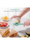 22,7cm Small Silicone Spatula for Cooking Scraping (Aqua Sky) - 5
