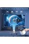 Smart Mini Projector Support 4K 1080P,[Android 14 & Built-in Apps] - 4