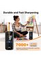 Electric Pencil Sharpener, Fully Automatic Pencil Sharpener, Auto in & Out, Rechargeable Hands-Free - 3