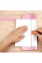 Precision Paper Trimmer with Pull-out Ruler, A4/A5 Size Compatible, Portable Straight Edge Cutter fo - 6