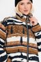 Women's Soft-Zip Patterned Fleece-Lined Jacket - 3