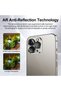 3 Pack Camera Lens Screen Protector for iPhone 15 Pro/Max - 5