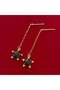 18k Black Star Tictac Earrings - 3