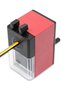 FSSP30LA Table Metal Pencil Sharpener, Large, Black/Red - 4
