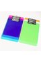 Letter Size Plastic Clipboard, A4 Folding Document Holder with Clip, Waterproof File Folder for Writ - 2