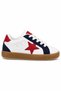 Unisex Rubber Sole, Lace-Up Casual Sneakers for Girls and Boys with Star Details - 3