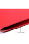 PU Leather A4 File Folder Document Holder Waterproof Portfolio Envelope Folder Case with Invisible M - 4