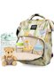 Diaper Bag Backpack,Waterproof Diaper Changing Totes,Multi-Function Travel Portable Bassinet Backpac
