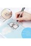 100pcs Transparent Sticky Notes Self-Stick Note Pads, Clear Notes 75mm*75mm Transparent Self Adhesiv - 6