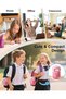 Electric Pencil Sharpener for Kids, Fully Automatic Rechargeable Pencil Sharpener for Colored Pencil - 6