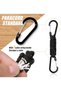Paracord Keychain,Braided Lanyard Hook Clip Clip - 4