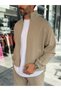 Corded Fabric Waist Stopper Jacket MRK-2858 - 5