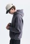 Oversize back printed sweatshirt - 6
