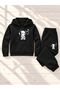 Busekids Unisex Multi-Print Hooded Sweatshirt and Jogger Pants