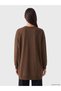TWO MT SHOP QUALITY Brown 2-Ply Brushed Inside Heathered Printed Comfort & Relax Women's Sweatshirt T - 4