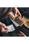 Men's Wallet Genuine Leather RFID Blocking Bi-fold Wallets with Double ID Window Everyday Carry Wall - 2